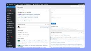 WordPress Admin Dashboard
